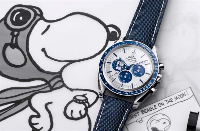 Omega Speedmaster Silver Snoopy Award 50周年腕表！ 第三代Snoopy版絕對是Speedmaster迷務(wù)必入手之一枚！