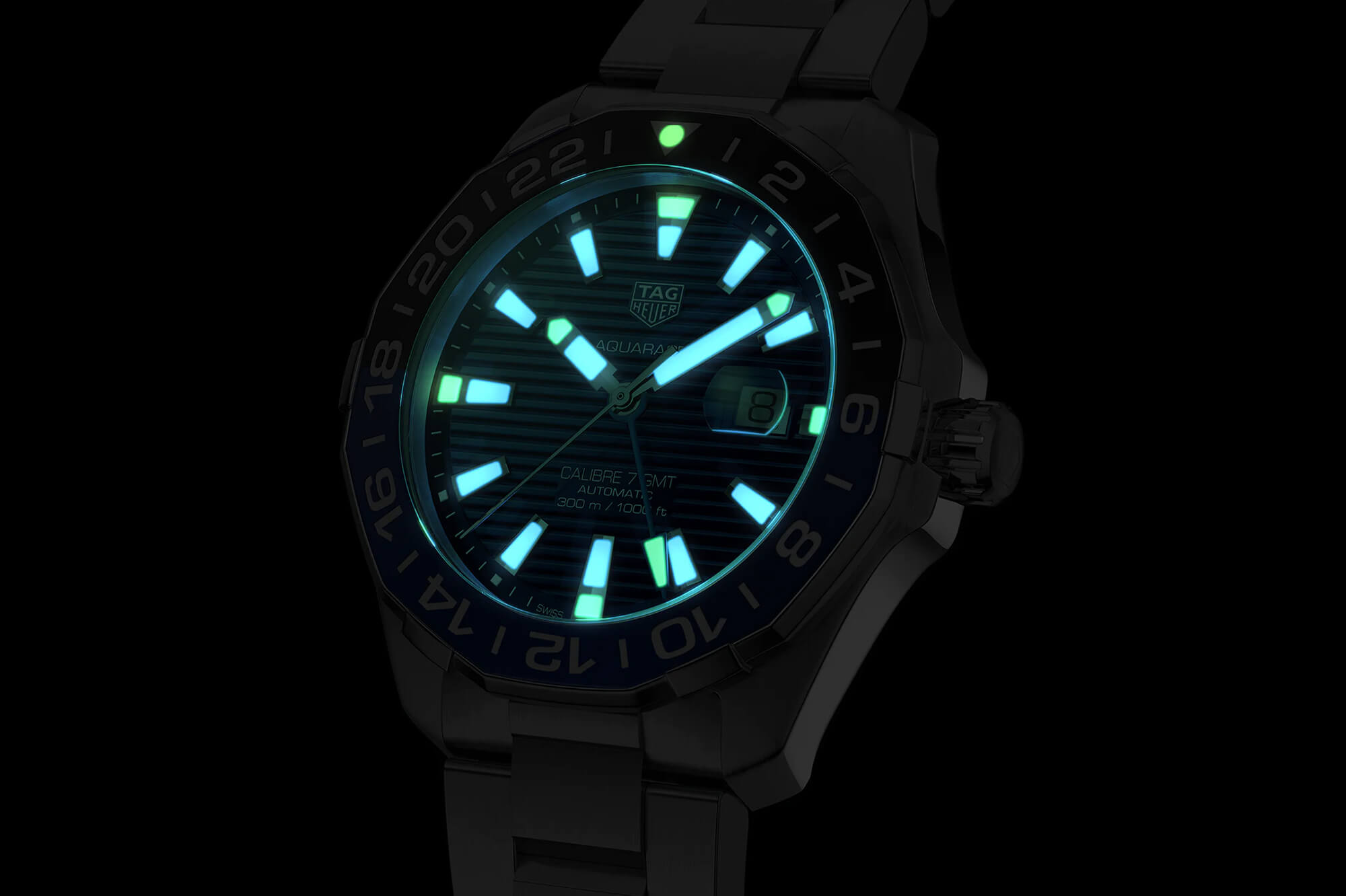 泰格豪雅 Aquaracer GMT