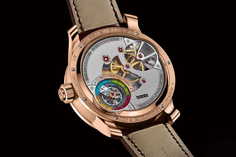 Greubel Forsey QP à équation 手表配巧克力表盤