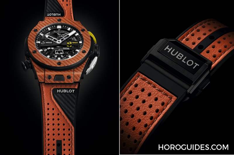 HUBLOT - 橘色、超輕量、可計桿數(shù)，Hublot Big Bang Unico高爾夫球表新色亮相