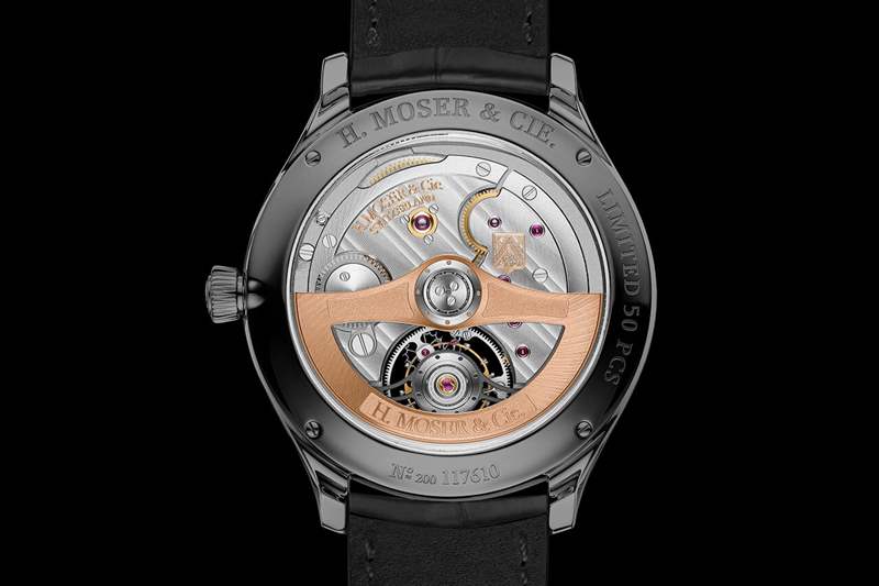 H. Moser & Cie Endeavour Tourbillon Vantablack? 黑色指針底蓋