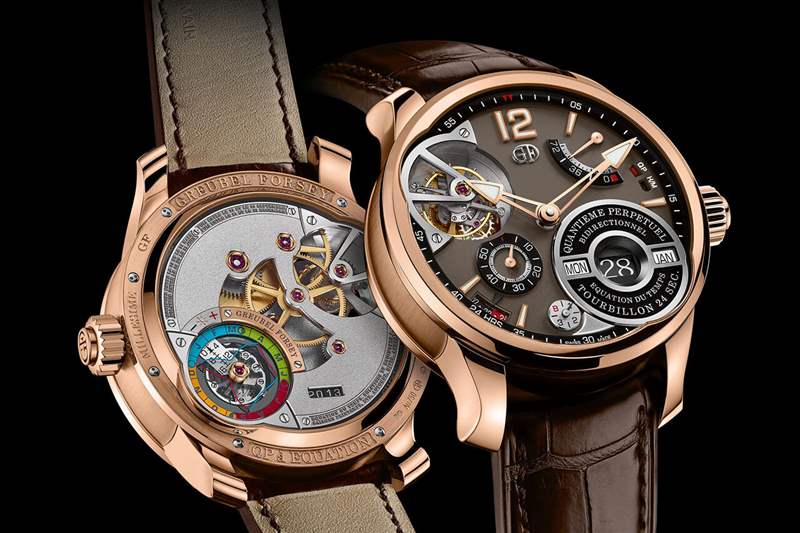 Greubel Forsey QP à équation 手表配巧克力表盤