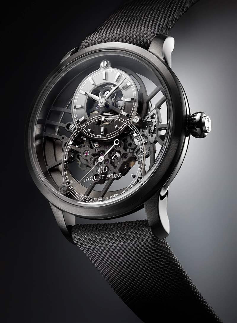 Jaquet Droz Grande Seconde Skelet-One 等離子陶瓷