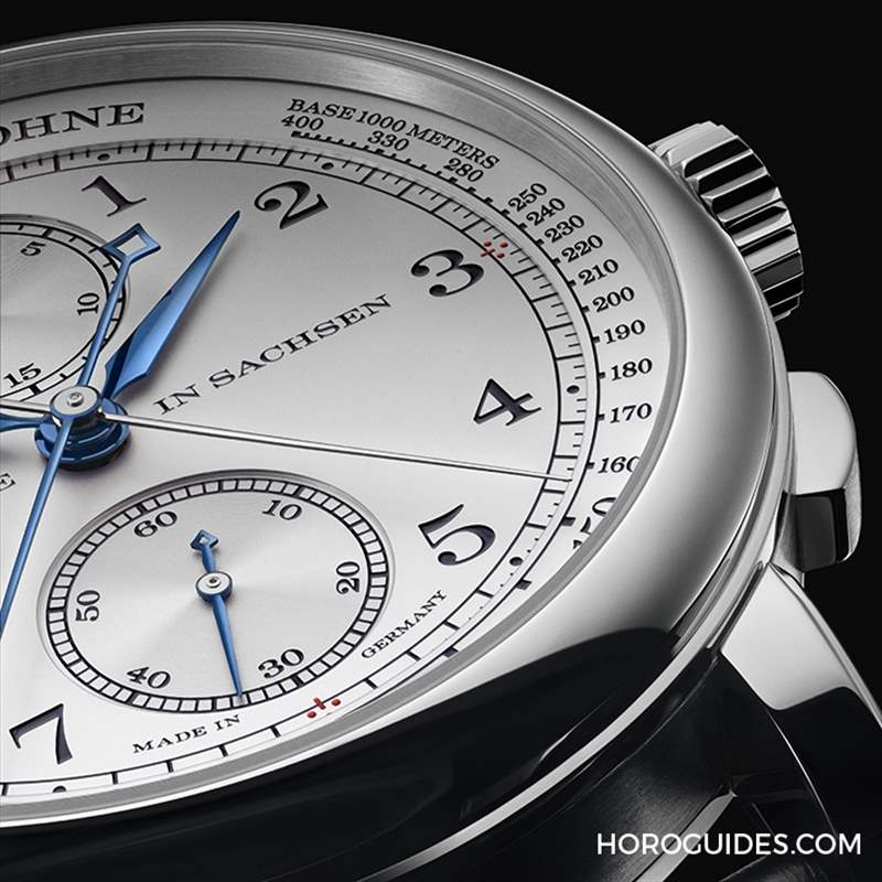 A. LANGE & S?HNE - 朗格1815 Rattrapante追針計(jì)時(shí)碼表尊貴鉑金呈現(xiàn)頂級(jí)工藝