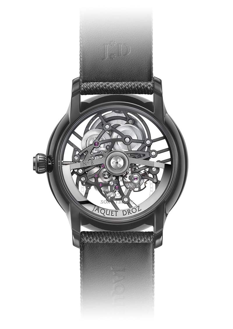 Jaquet Droz Grande Seconde Skelet-One 等離子陶瓷