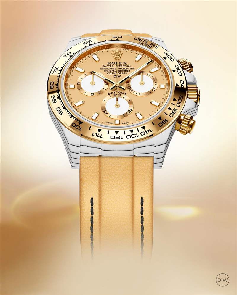 DiW改裝手表：Daytona 「Golden Essence」（Source：Designa Individual）