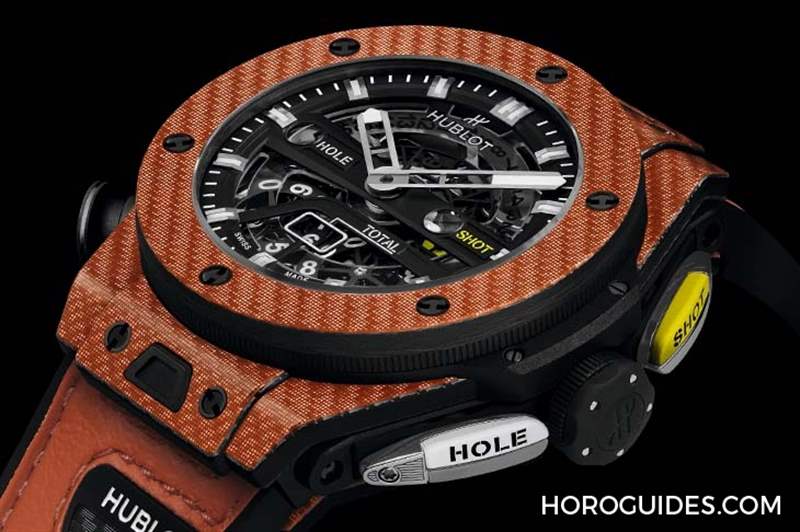 HUBLOT - 橘色、超輕量、可計桿數(shù)，Hublot Big Bang Unico高爾夫球表新色亮相