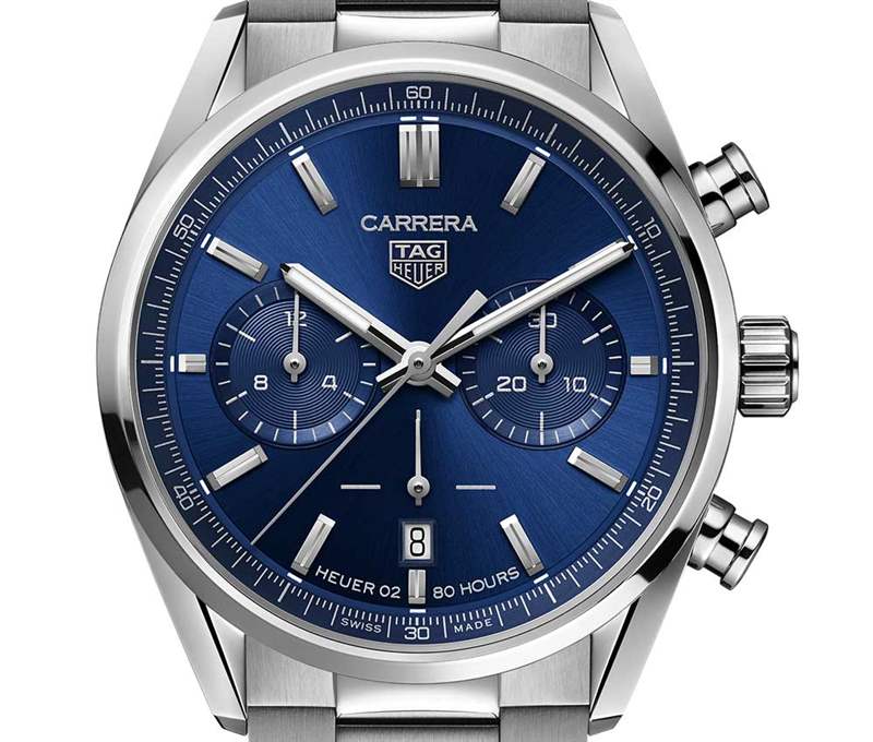 tag heuer carrera 計(jì)時(shí)碼表 42 mm 2020 特寫(xiě)