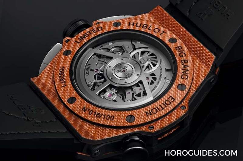 HUBLOT - 橘色、超輕量、可計桿數(shù)，Hublot Big Bang Unico高爾夫球表新色亮相