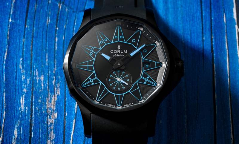 黑潮涌現(xiàn)，五色齊發(fā)｜Corum Admiral 42 Automatic Full Black