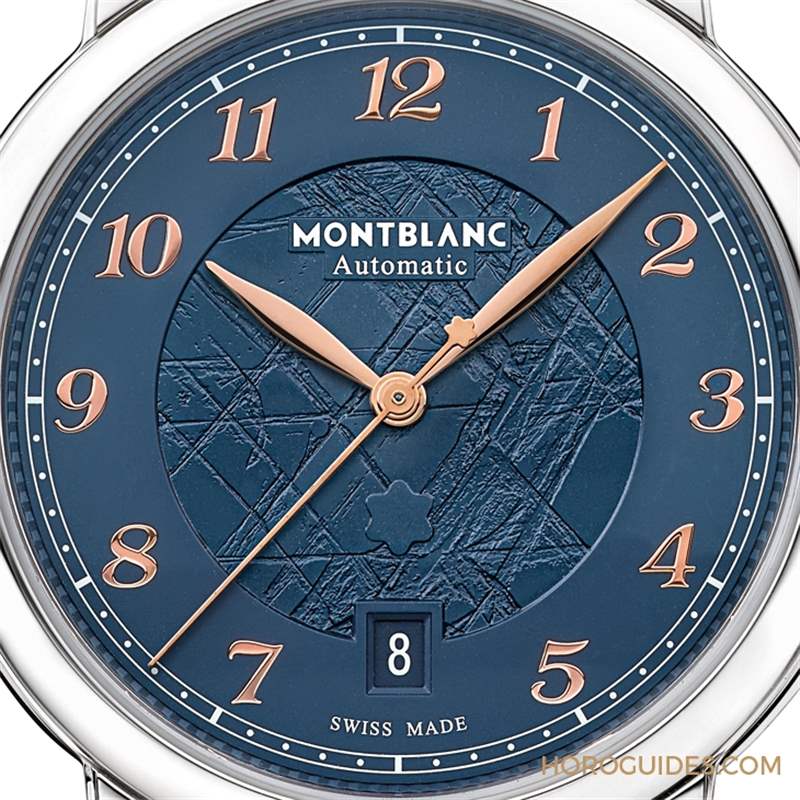 MONTBLANC - 冰川紋藍(lán)面，暮色下的白朗峰頂印象｜Montblanc明星傳承系列限量新作