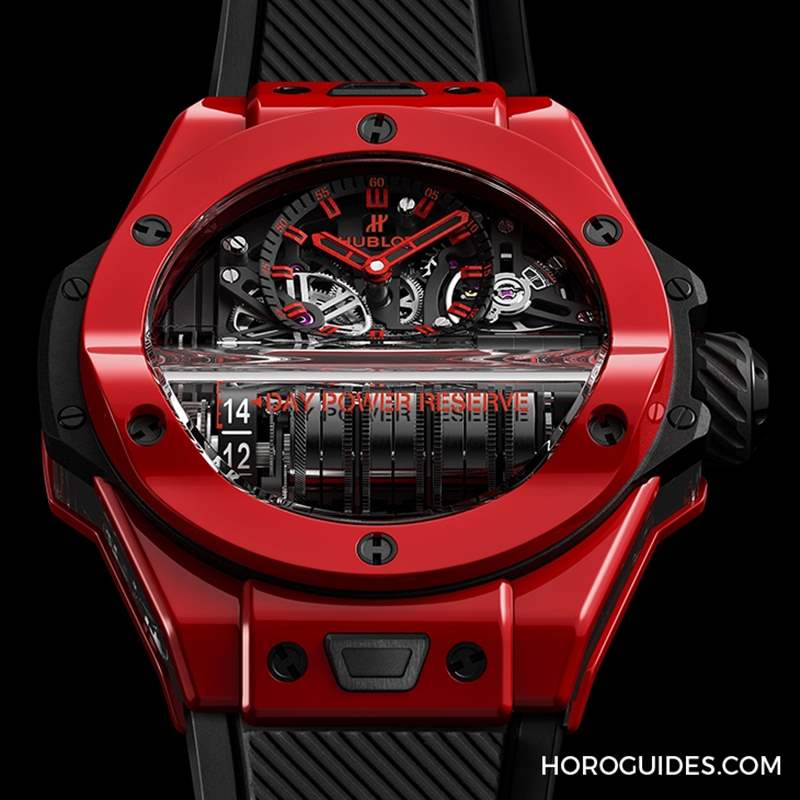 HUBLOT - 紅陶瓷流淌熾熱激情｜HUBLOT宇舶Big Bang MP-11 Red Magic