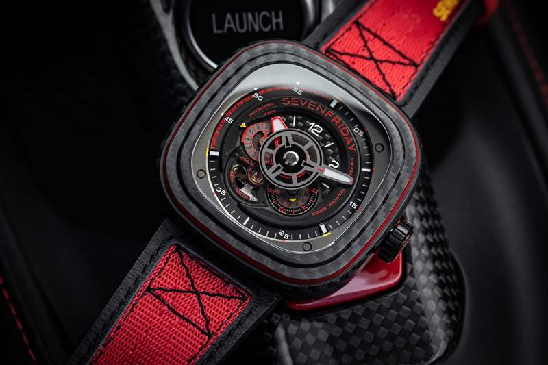 SEVENFRIDAY P3C-04 碳紅精選