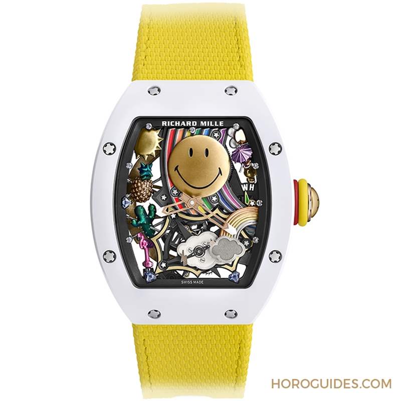 RICHARD MILLE - Richard Mille少見(jiàn)樂(lè)園化的一面！ RM 88 Smiley自動(dòng)上鏈陀飛輪腕表