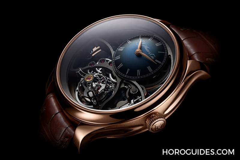 賀高登鐘表50周年！ H. Moser & Cie.勇創(chuàng)者圓柱陀飛輪鏤空紀(jì)念腕表限量發(fā)行