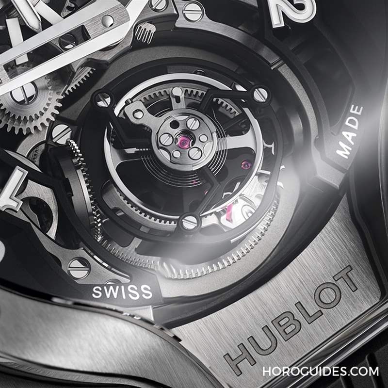 HUBLOT - HUBLOT全新MP-13 雙軸陀飛輪雙逆跳腕表挑戰(zhàn)極限工藝