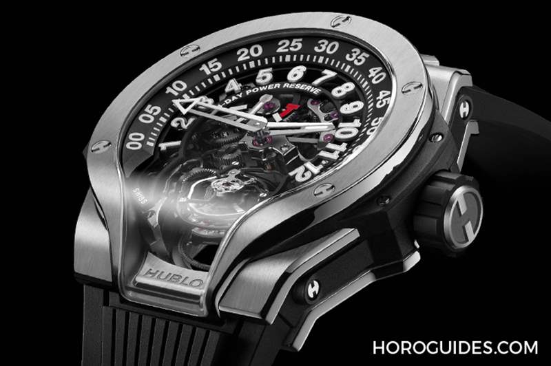 HUBLOT - HUBLOT全新MP-13 雙軸陀飛輪雙逆跳腕表挑戰(zhàn)極限工藝