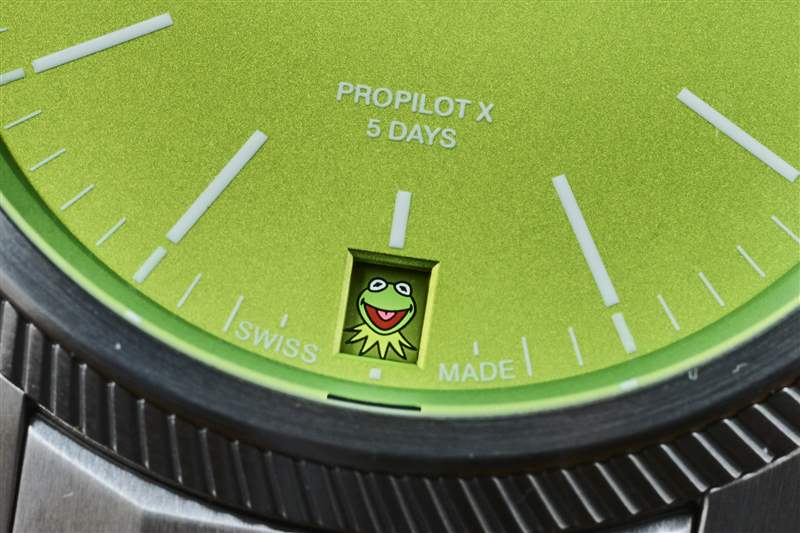 Oris ProPilot X 日期輪上的“Kermit Day”