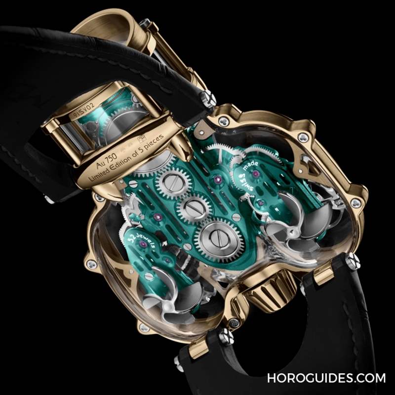 MB&F - 最美機(jī)芯 雙色齊發(fā)｜MB&F HM9 Sapphire Vision