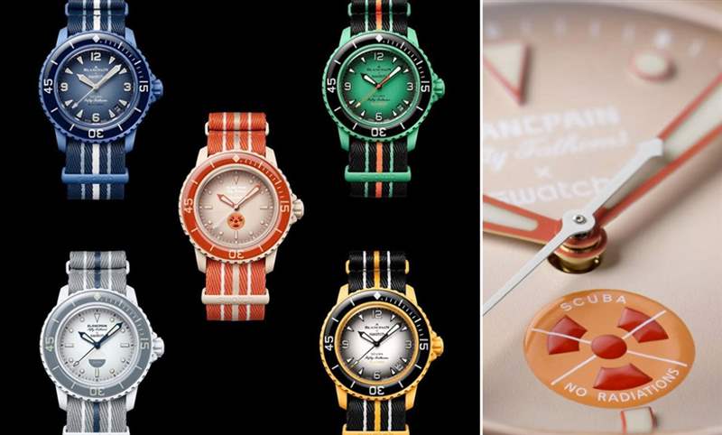 SWATCH - BLANCPAIN x SWATCH五款聯(lián)名表公開，這兩支最應(yīng)該買！