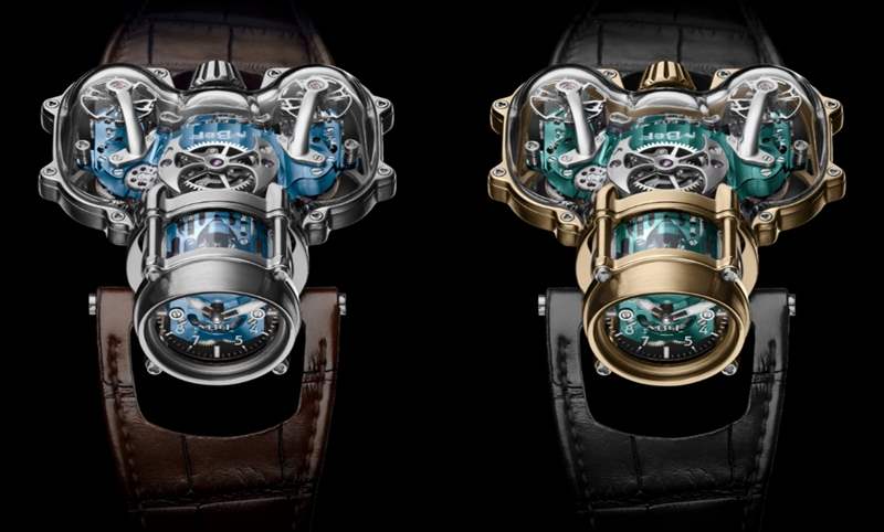 MB&F - 最美機(jī)芯 雙色齊發(fā)|MB&F HM9 Sapphire Vision