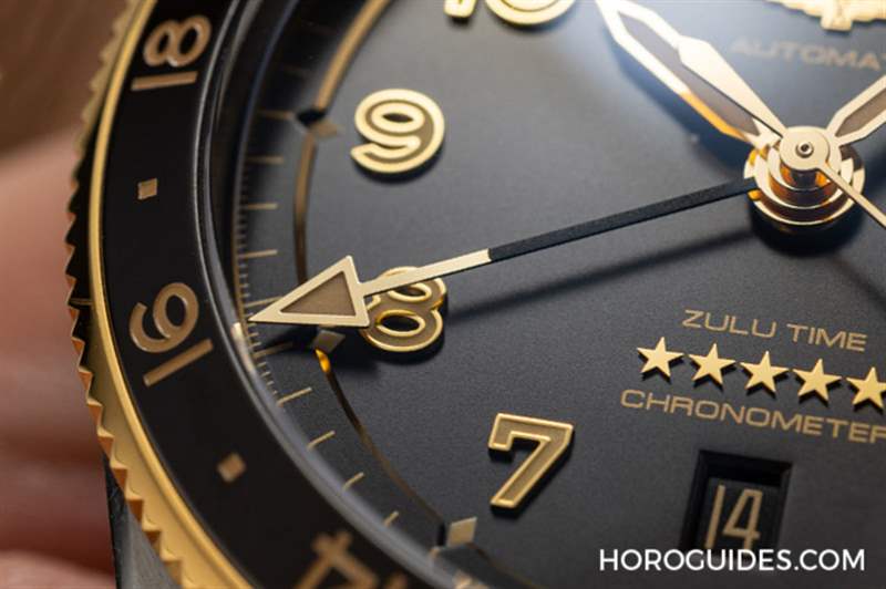 LONGINES - 為此地與彼時，都鍍上Golden Hour：浪琴表Spirit Zulu Time，新增18K黃金細節(jié)