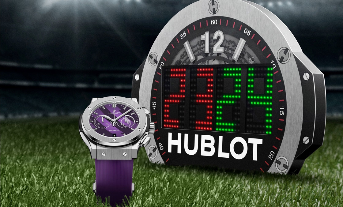 HUBLOT - 英超雄獅加持！ Hublot經(jīng)典融合英超聯(lián)賽計時碼表