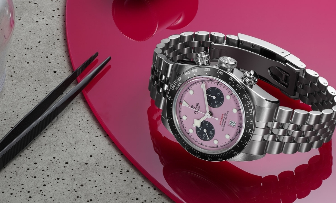 TUDOR - 顛覆傳統(tǒng)的粉紅熊貓！帝舵表TUDOR 發(fā)表Black Bay Chrono 'Pink'粉紅表盤(pán)計(jì)時(shí)碼表