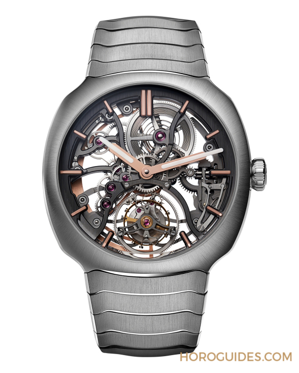 H. MOSER & CIE - 疾速者首現(xiàn)鏤空之城｜H. MOSER & CIE. Streamliner Tourbillon Skeleton