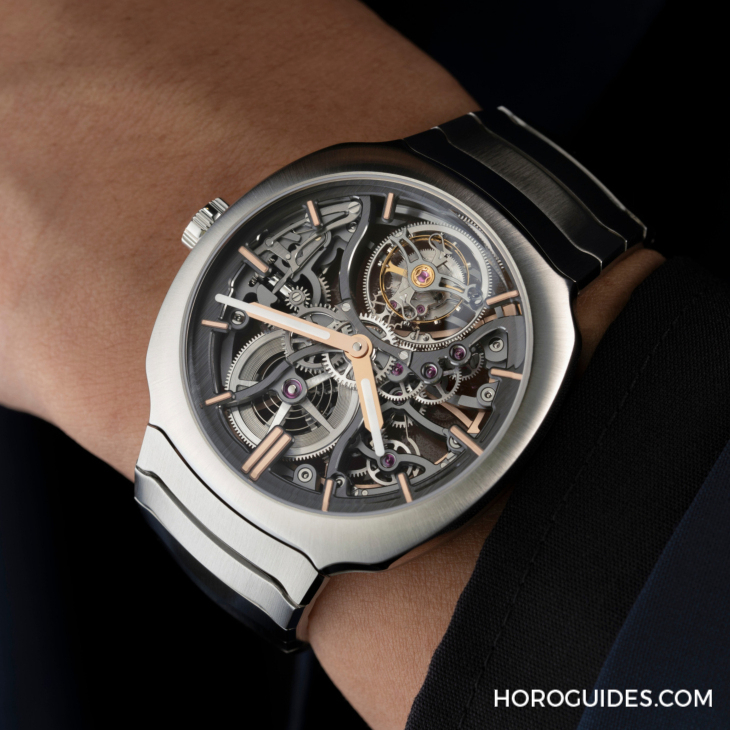 H. MOSER & CIE - 疾速者首現(xiàn)鏤空之城｜H. MOSER & CIE. Streamliner Tourbillon Skeleton