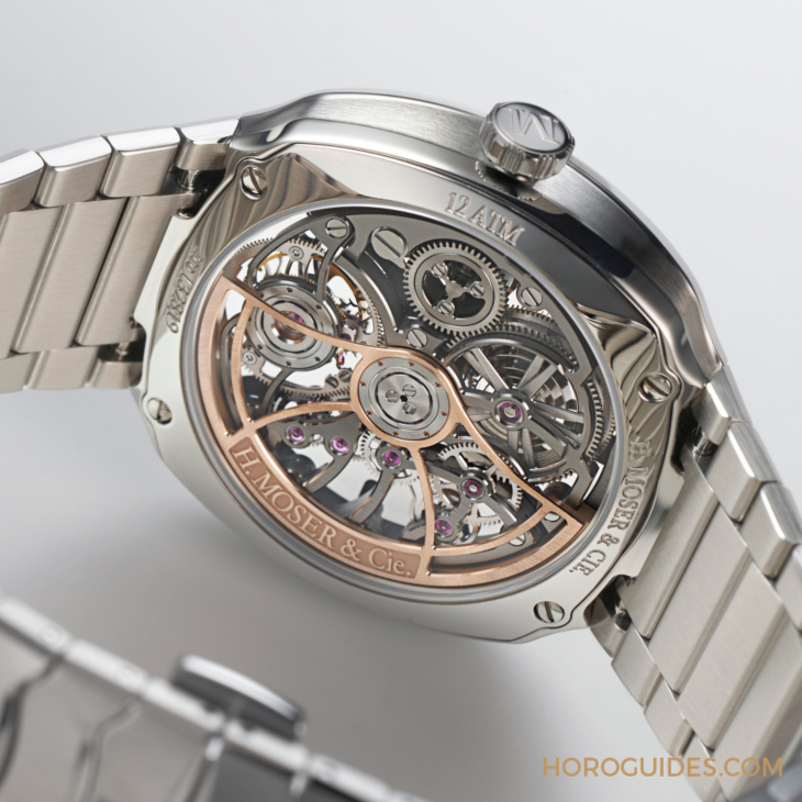 H. MOSER & CIE - 疾速者首現(xiàn)鏤空之城｜H. MOSER & CIE. Streamliner Tourbillon Skeleton