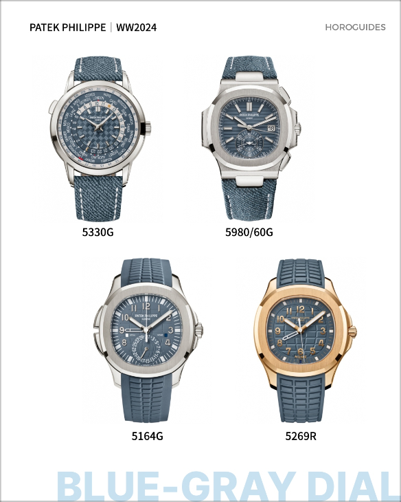 PATEK PHILIPPE - AQUANAUT - 5164G-001 - TOP 100名表熱搜排行榜：5月重點(diǎn)速報(bào)