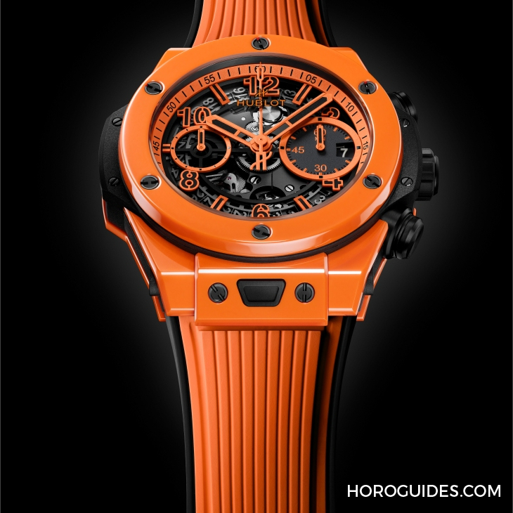 HUBLOT - 今夏最時尚的色彩！ HUBLOT推出全新Big Bang Unico Orange Ceramic橙色陶瓷腕表