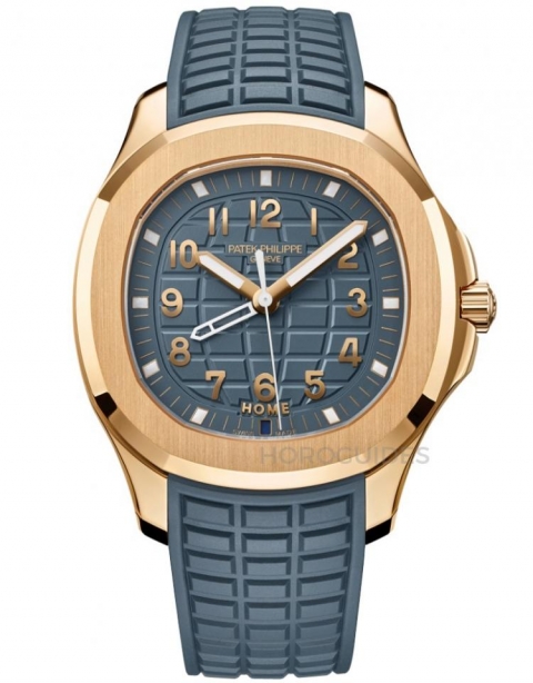 PATEK PHILIPPE - NAUTILUS - 5980/60G-001 - 年輕活力風(fēng)的表王！ 盤點(diǎn)PATEK PHILIPPE百達(dá)翡麗藍(lán)灰色調(diào)腕表