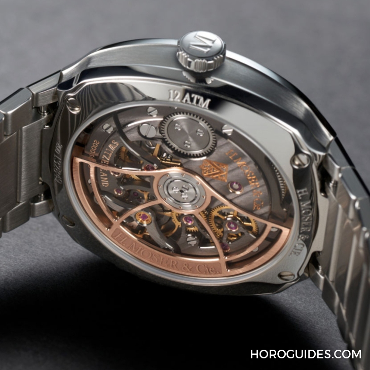 H. MOSER & CIE - STREAMLINER - 6201-1200 - 青龍升級(jí)回歸、夢(mèng)幻紫色同步亮相|H. MOSER & CIE. Streamliner Centre Seconds Matrix Green