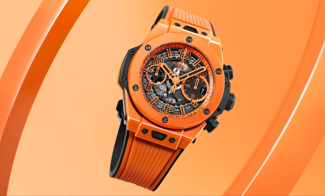 HUBLOT - 今夏最時尚的色彩！ HUBLOT推出全新Big Bang Unico Orange Ceramic橙色陶瓷腕表