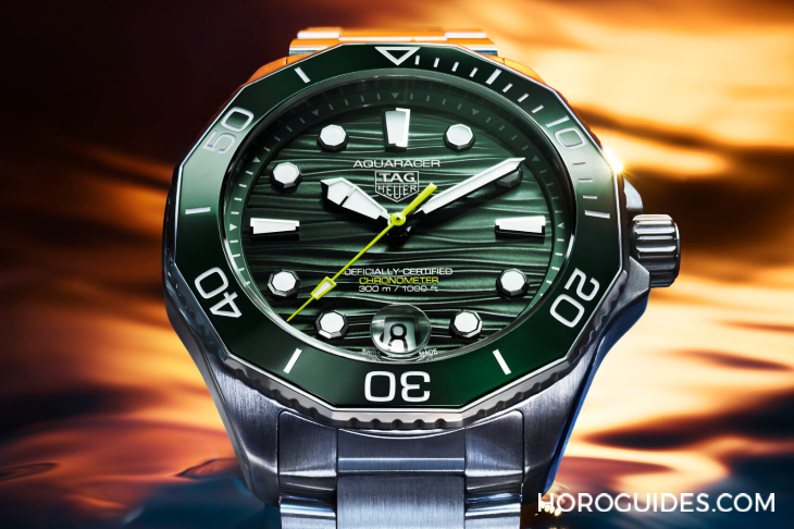 TAG HEUER - 潛水猛將升級(jí)！ TAG HEUER推出全新Aquaracer Professional 300日期腕表與GMT腕表