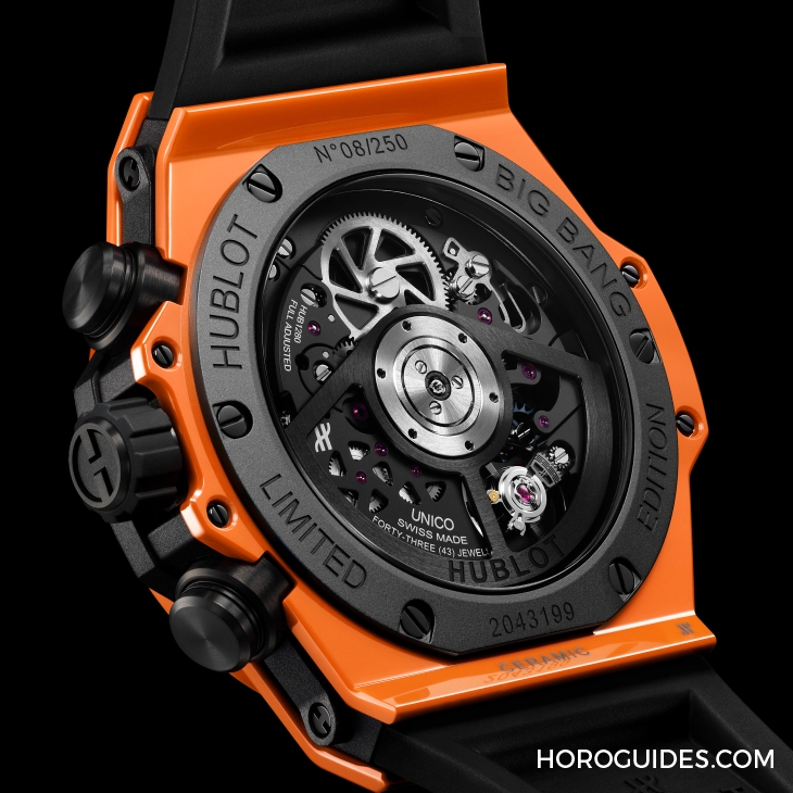 HUBLOT - 今夏最時尚的色彩！ HUBLOT推出全新Big Bang Unico Orange Ceramic橙色陶瓷腕表