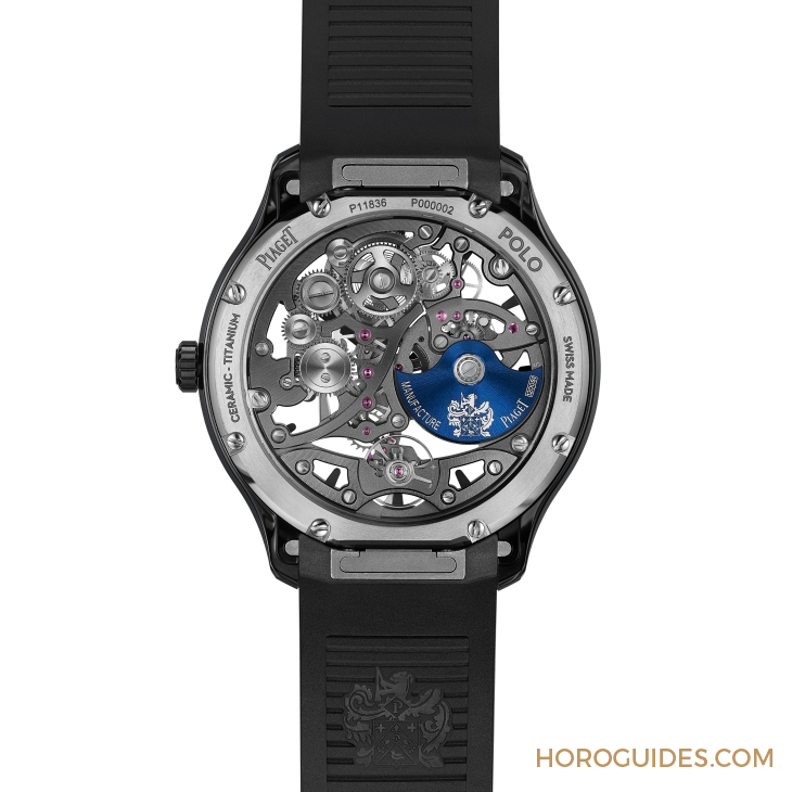 PIAGET - POLO - G0A49011 - PIAGET首款陶瓷表超薄現(xiàn)身！ 全新Polo Skeleton Ceramic登場