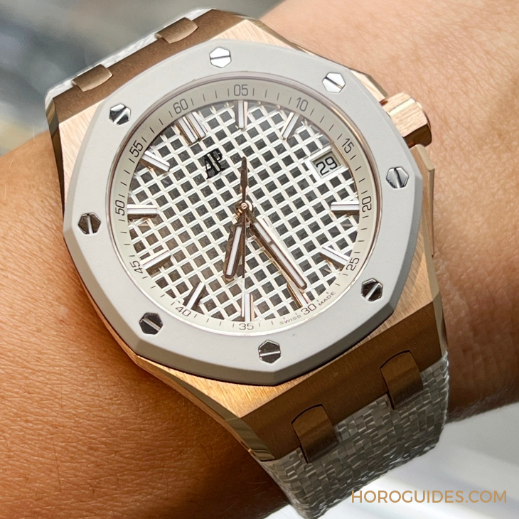 AUDEMARS PIGUET - ROYAL OAK OFFSHORE - 77605OK. OO. A101CA.01 - 捕捉夏日氛圍，愛彼Royal Oak Offshore自動表及自動上鏈計時碼表三款新作亮相