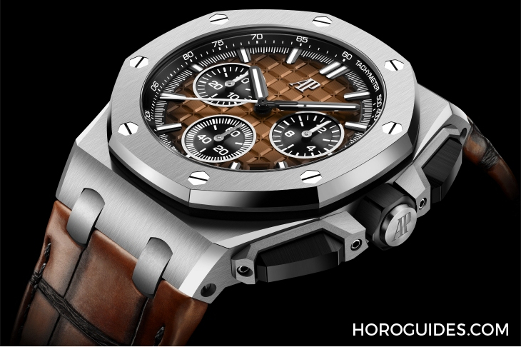 AUDEMARS PIGUET - ROYAL OAK OFFSHORE - 77605OK. OO. A101CA.01 - 捕捉夏日氛圍，愛彼Royal Oak Offshore自動表及自動上鏈計時碼表三款新作亮相