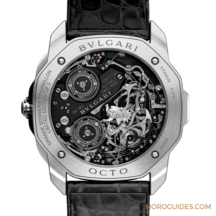 BVLGARI - OCTO - 103933 - BVLGARI品牌史上最復(fù)雜表款Octo Roma大自鳴陀飛輪腕表于2024日內(nèi)瓦鐘表展亮相